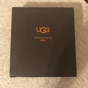 Ugg sheepskin care set used